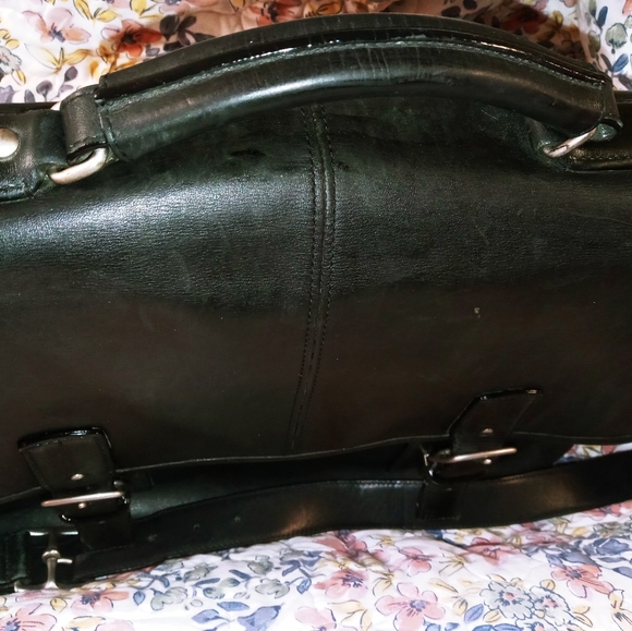 COACH LEATHER BRIEFCASE - Picture 2 of 8